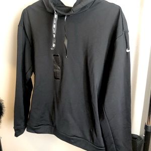 Plain black Nike pullover